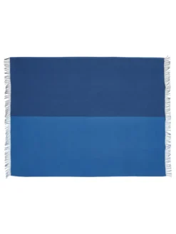 Secret Plaid, indigo/cobalt fra Silkeborg Uldspinderi