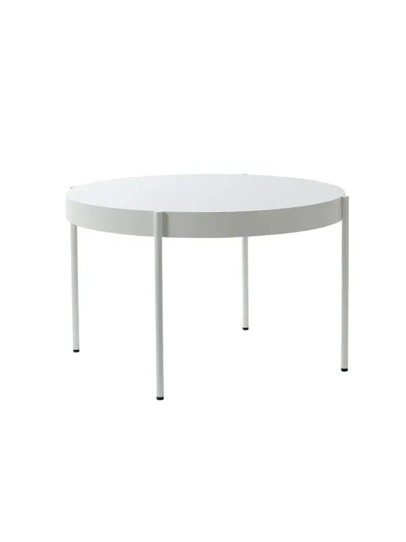 Serie 430 bord, hvid af Verner Panton