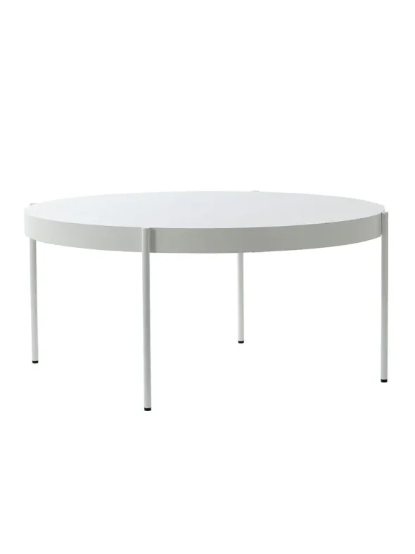 Serie 430 bord, hvid af Verner Panton