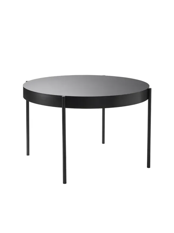 Serie 430 bord, sort af Verner Panton