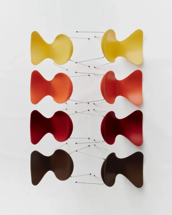 3107 Serie 7 stol - Verner Panton 100 fra Fritz Hansen