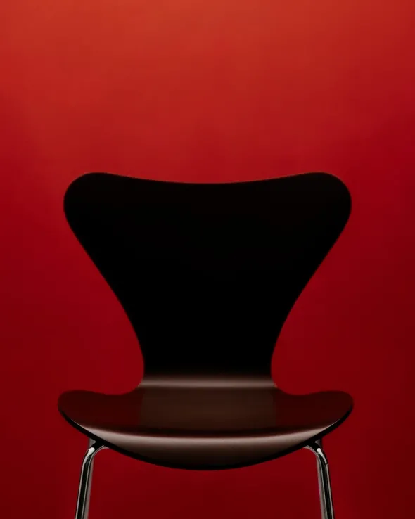 3107 Serie 7 stol - Verner Panton 100 fra Fritz Hansen