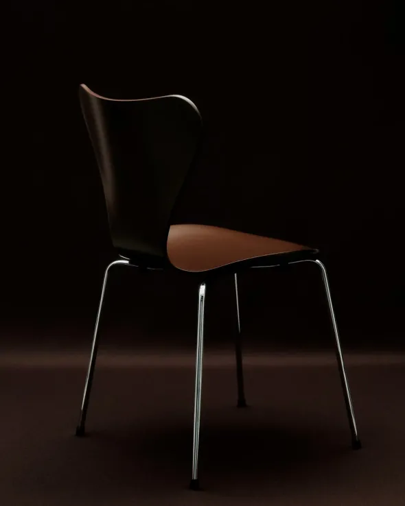 3107 Serie 7 stol - Verner Panton 100 fra Fritz Hansen