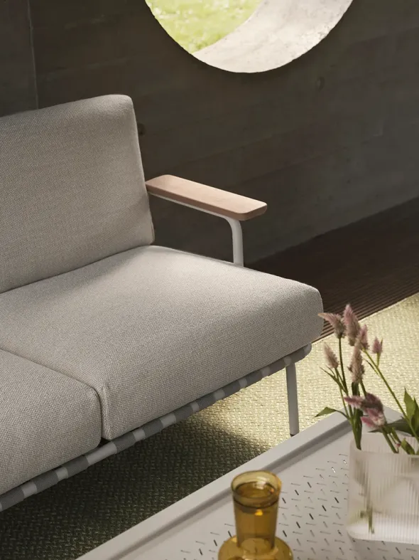 Settle Outdoor Sofa, 3-seater fra Muuto
