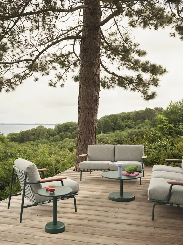 Settle Outdoor Sofa, 3-seater fra Muuto