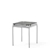Sett LN11 Sidebord, smoked glass/ dark chrome fra &Tradition