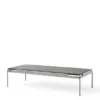 Sett LN12 Sofabord, smoked glass / dark chrome fra &Tradition