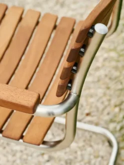 S 40 F Outdoor cantilever chair, med armlæn fra Thonet