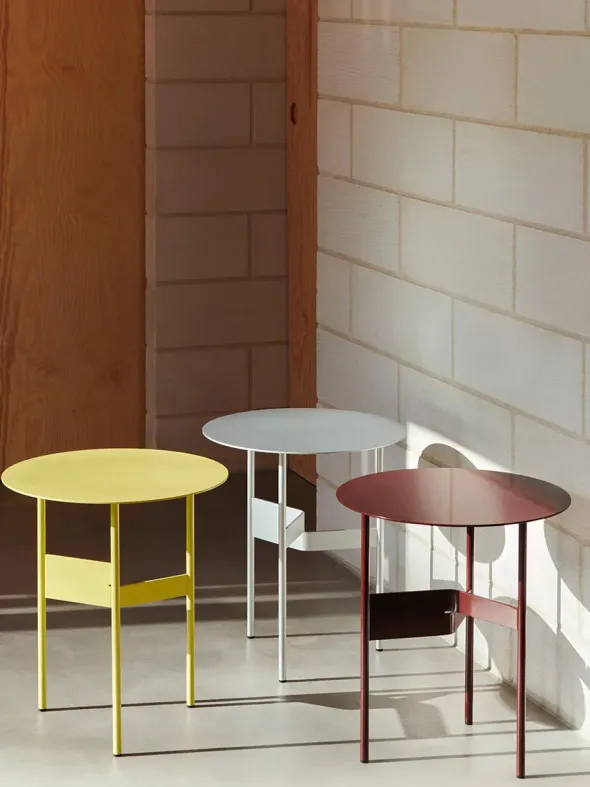 Shim Coffee Table, Ø 45 cm fra Hay