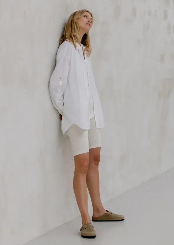 Shirt, white fra Aiayu