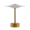 Sinus 22 Portable bordlampe, messing af Piet Hein