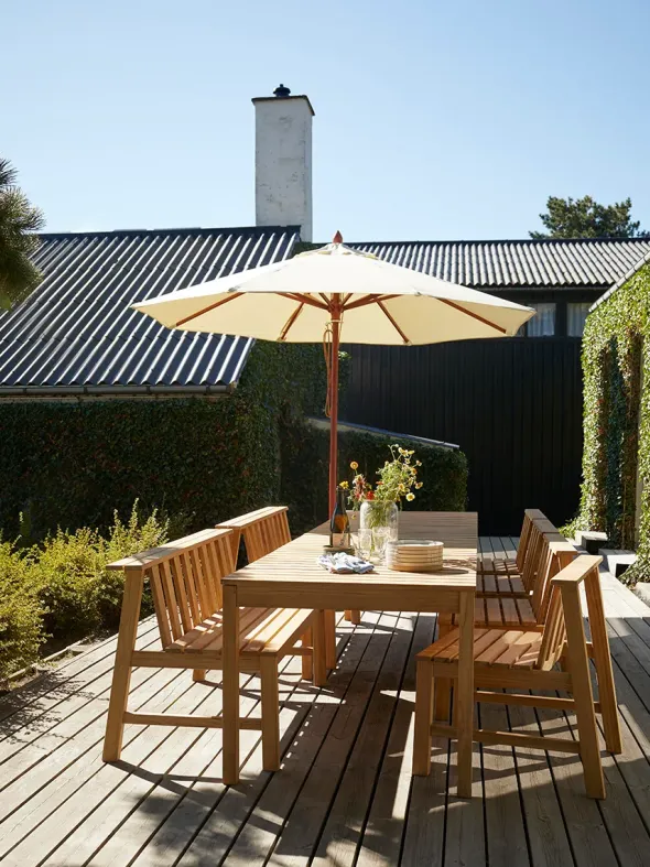 Skagerak Plank Stol fra Fritz Hansen