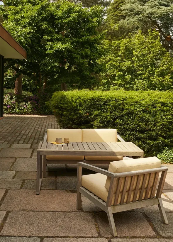 Skagerak Virkelyst 2 pers. Sofa, Honey Yellow fra Fritz Hansen