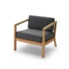Skagerak Virkelyst Stol, Charcoal fra Fritz Hansen