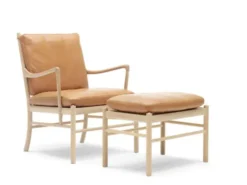 Skammel til Colonial Chair af Ole Wanscher