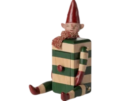 Skuffenisse – Elf with Drawer, grøn fra Maileg