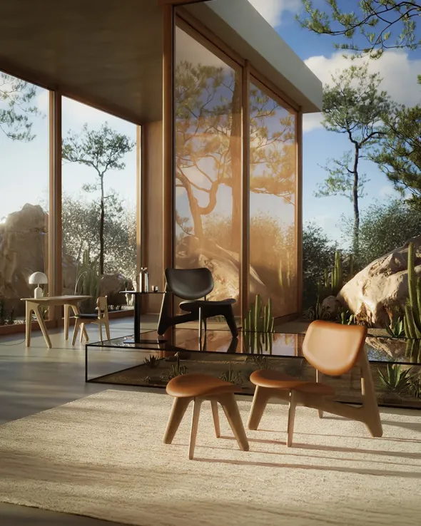 Slab Ottoman fra Tom Dixon