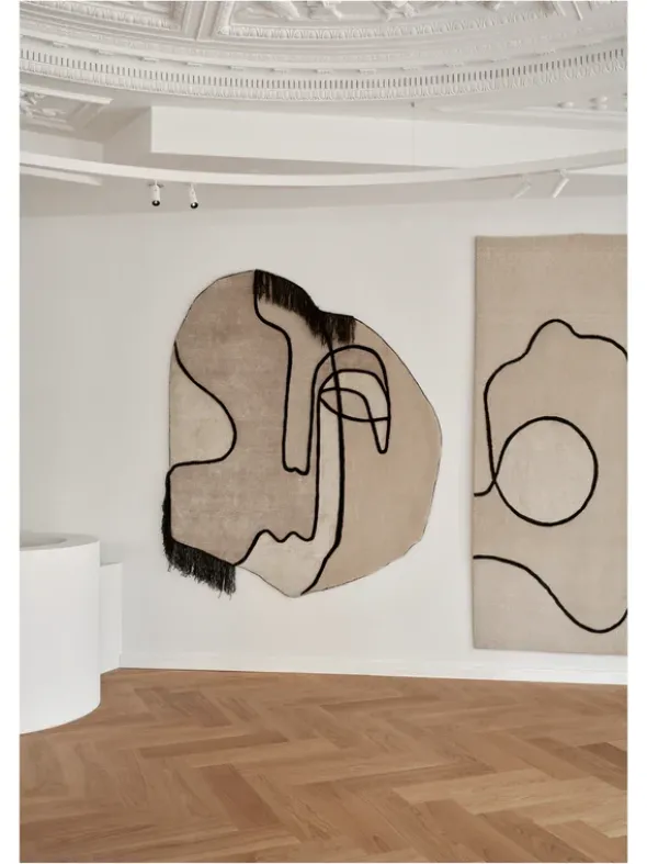 Slanted Self vægtæppe, 190 x 230 cm fra Linie Design