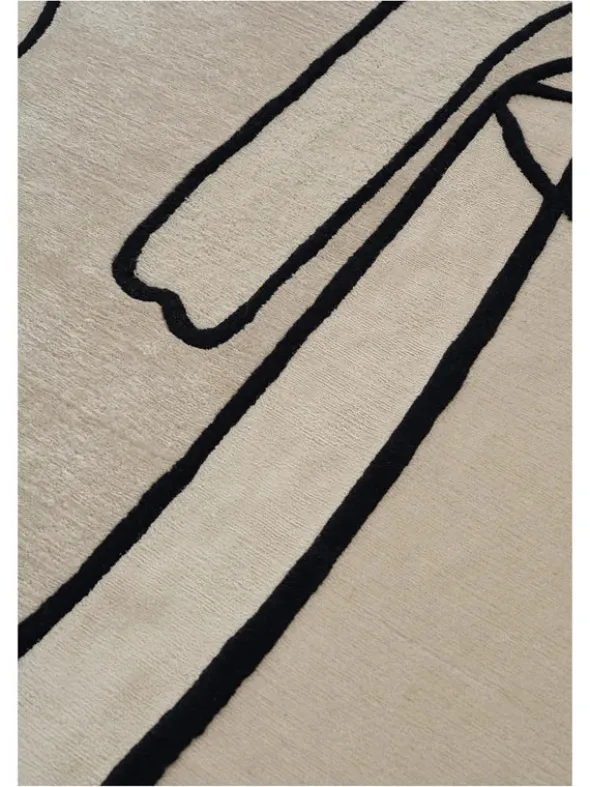 Slanted Self vægtæppe, 190 x 230 cm fra Linie Design
