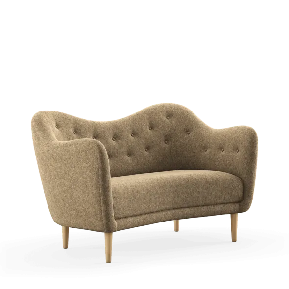 46 sofa, eg klar olie af Finn Juhl