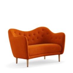 46 sofa, eg olie af Finn Juhl