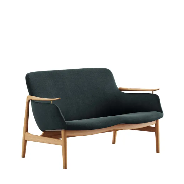 53 sofa, eg olie af Finn Juhl