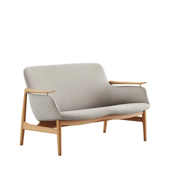 53 sofa, eg olie af Finn Juhl