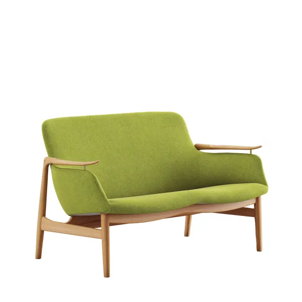 53 sofa, eg olie af Finn Juhl