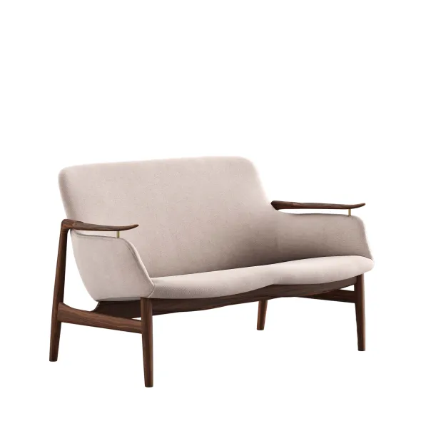 53 sofa, valnød af Finn Juhl