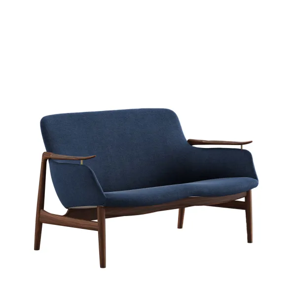 53 sofa, valnød af Finn Juhl