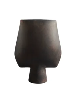 Sphere Vase Square - big, coffee fra 101 Copenhagen