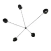 Spider Big Wall Lamp w/5 Fixed Arms af Serge Mouille