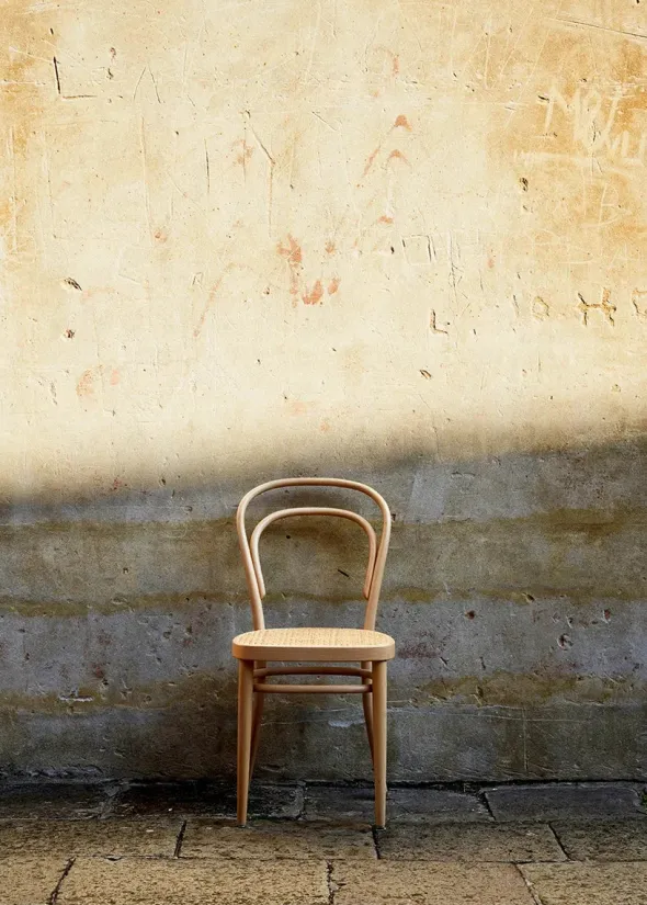 214 Spisebordsstol, bøg fra Thonet