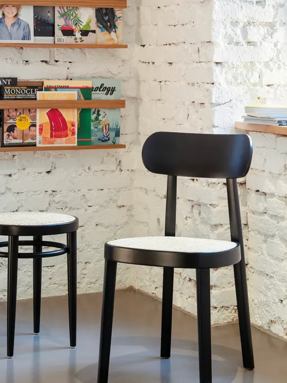 118 Spisebordsstol, hvid fra Thonet