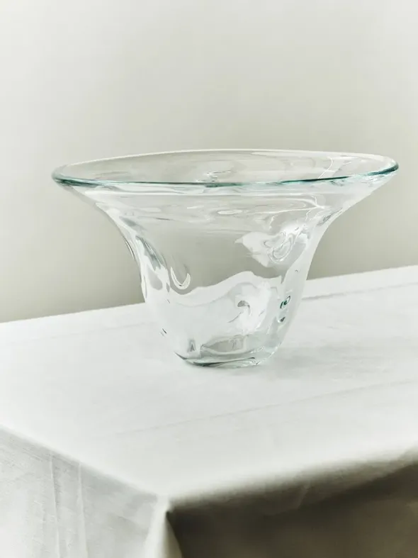 S.R. Vintage Bowl Deco Clear fra Louise Roe
