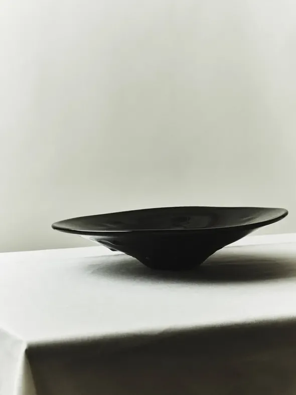 S.R. Vintage Tray Deco Black fra Louise Roe