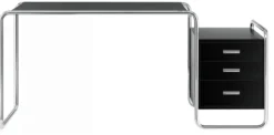 S 285/1 skrivebord, krom fra Thonet
