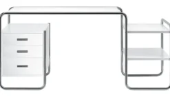 S 285 skrivebord, krom fra Thonet