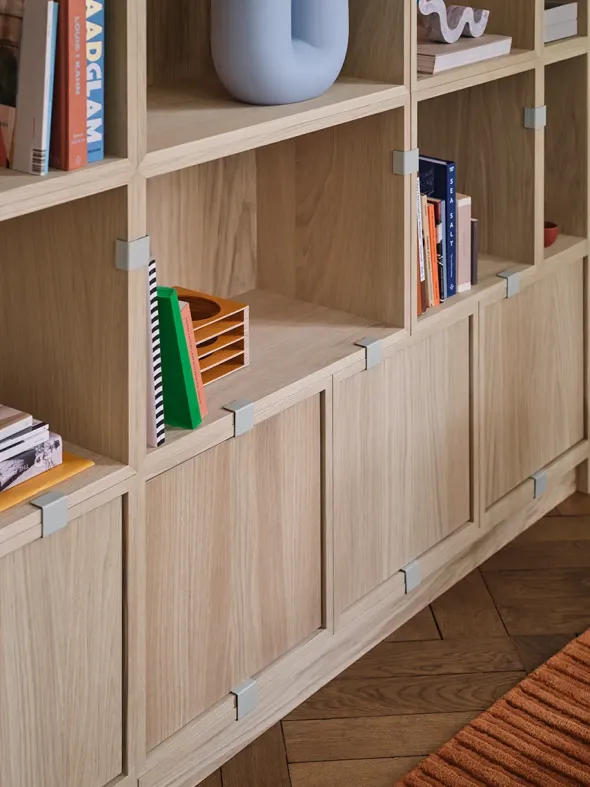 Stacked Storage System, bookcase 4 fra Muuto