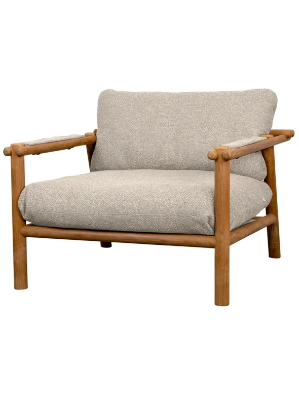 Sticks Loungestol, teak fra Cane-line