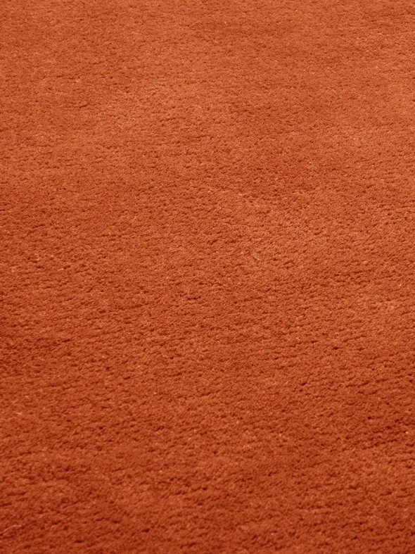 Stille Tufted Rug, red brown fra Ferm Living