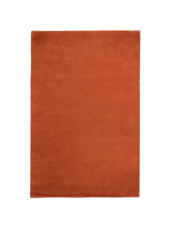 Stille Tufted Rug, red brown fra Ferm Living