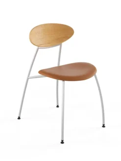 Stone stol, cognac læder fra Naver Collection