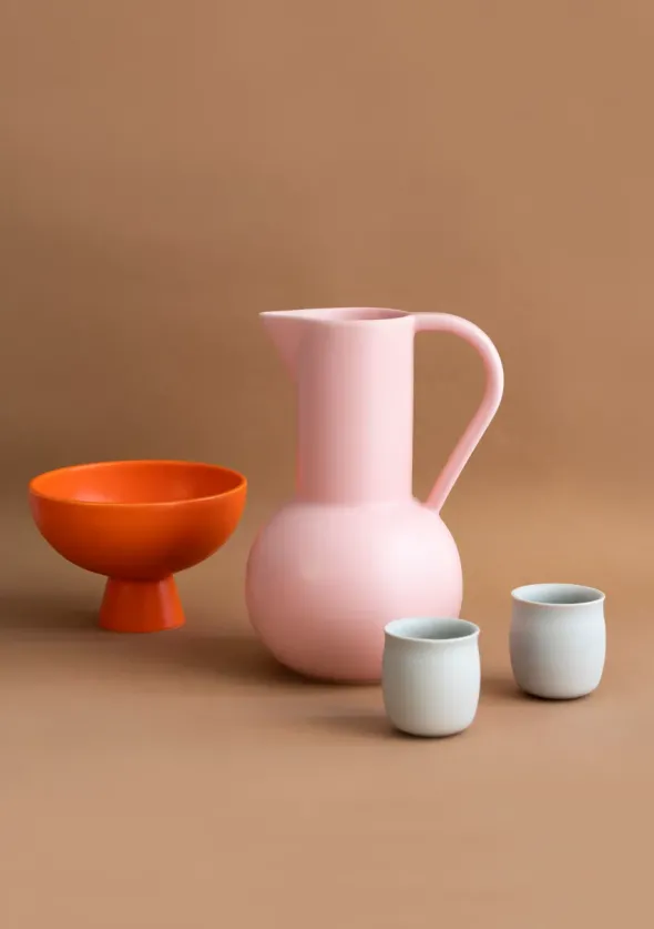 Strøm Kande, coral blush fra raawii