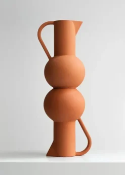 Strøm Kande, terracotta fra raawii