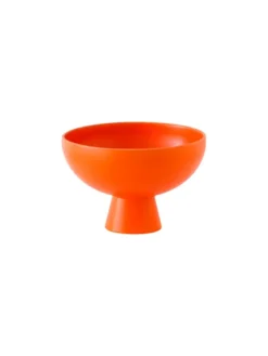 Strøm Skål, vibrant orange fra raawii