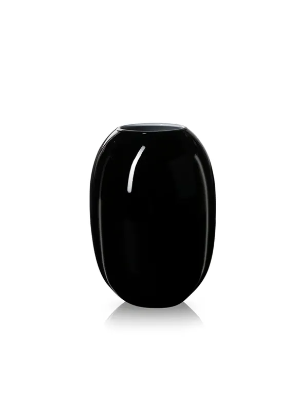 SUPER Vase fra Piet Hein (Sort/Opal)