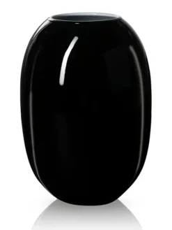 SUPER Vase fra Piet Hein (Sort/Opal)