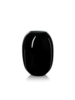 SUPER Vase fra Piet Hein (Sort/Opal)