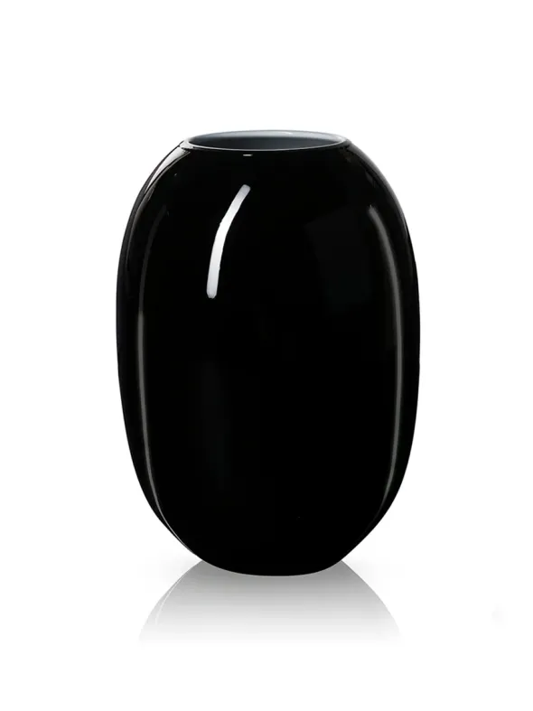 SUPER Vase fra Piet Hein (Sort/Opal)